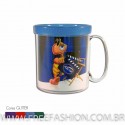 CANECA PLÁSTICA TÉRMICA PS CRISTAL ATÓXICO