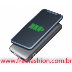 E01- POWER BANK POR INDUÇÃO 12000MAH