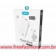 PN952X- POWER BANK SLIM COM CABO REMOVÍVEL 6800MAH (NOVIDADE)