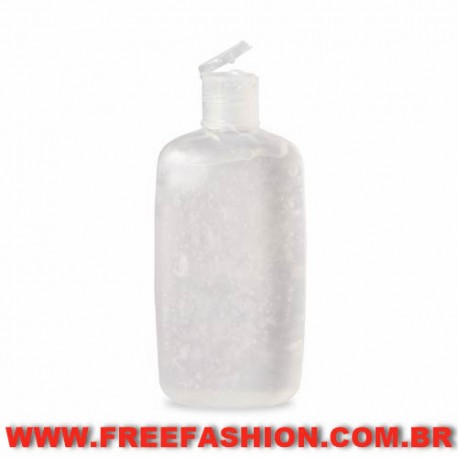 0001 Frasco Achatado 120 ml com Tampa Flip Top