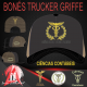 0008 BONÉ GRIFFE TRUCKER UNIVERSITÁRIO