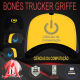 0008 BONÉ GRIFFE TRUCKER UNIVERSITÁRIO