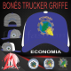 0008 BONÉ GRIFFE TRUCKER UNIVERSITÁRIO