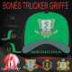 0008 BONÉ GRIFFE TRUCKER UNIVERSITÁRIO