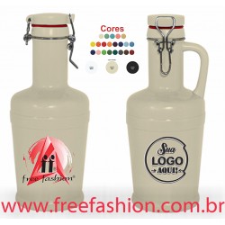 1673GA GROWLER TRADICIONAL 1 LITRO CERÂMICA AREIA