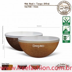 441G Mini Bowl Green 240ml com tampa