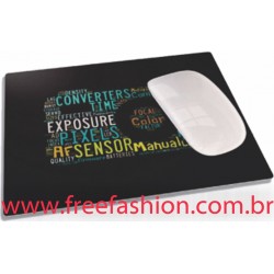 FREE 016 MOUSE PAD 19 X 14 CM PERSONALIZADO E LAMINADO COM PVC