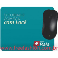 FREE 017 MOUSE PAD 20 X 15 CM PERSONALIZADO E LAMINADO COM PVC