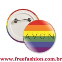 BOTTON & PIN CAMPANHA LAÇO LGBT