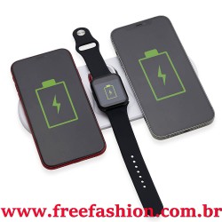 04054 Base Dual Indução para Celulares e Iwatch