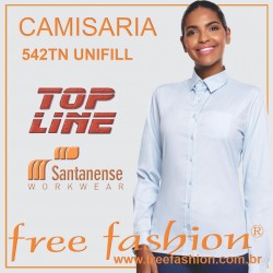 542TN UNIFILL CAMISA PROFISSIONAL FEMININA & MASCULINA