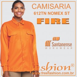 612TN NOMEX ST CAMISA PROFISSIONAL LINHA FIRE