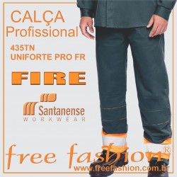 435TN UNIFORTE PRO FR CALÇA PROFISSIONAL FIRE ANTI CHAMAS