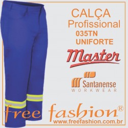 035TN UNIFORTE CALÇA PROFISSIONAL UNISEX