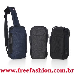 04058 Mochila de Ombro USB Anti-Furto