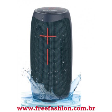 K460- CAIXA DE SOM BLUETOOTH IPX6 LED