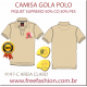 8216-C CAMISA GOLA POLO PIQUET SUPREMO