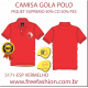 5171-ESP CAMISA GOLA POLO PIQUET SUPREMO COR VERMELHO