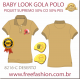 8216-C BL CAMISA GOLA POLO BABY LOOK COR DESERTO