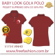 5173-E BL CAMISA GOLA POLO BABY LOOK COR VINHO ANTI PILLING UV PROTECTION