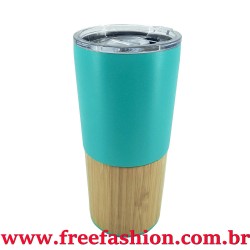 04084 Copo Térmico Bambu 600ml