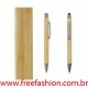 14855 Conjunto Caneta e Lapiseira Bambu