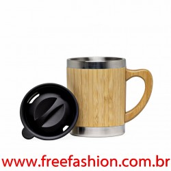 03099 Caneca de Bambu 300ml