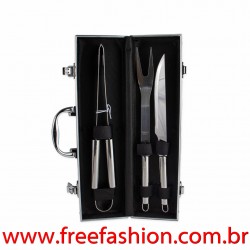02759B Kit Churrasco 3 Peças