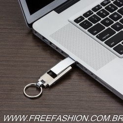 037-4GB Pen Drive Chaveiro Metal 4GB