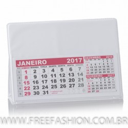 CALENDÁRIO DE MESA PVC GRANDE