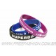 FF- 04MS    Pulseira de Silicone, Pulseiras Pulseira com gravação em baixo relevo com cor