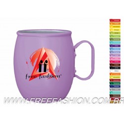 91000 CANECA LILAS BUJUDA ALUMÍNIO COLORIDA 1,1 LITRO