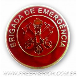 010 - BOTTON BRIGADA DE EMERGÊNCIA 30 MM