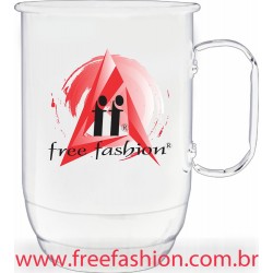 001 CANECA DE ALUMÍNIO 850 ML  BRANCA