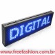 6820 Painel De LED, Letreiro Digital 68cm x 20cm Alto Brilho USB USO EXTERNO