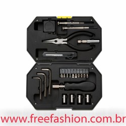 13743 Kit Ferramenta 24 Peças com Lanterna