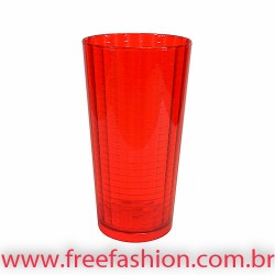 0400 COPO PIXEL 400 ML VERMELHO